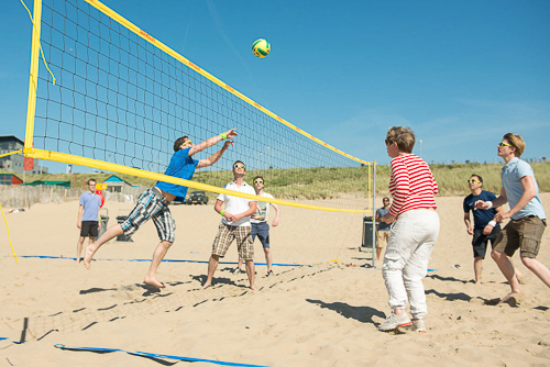 volleybal op het strand