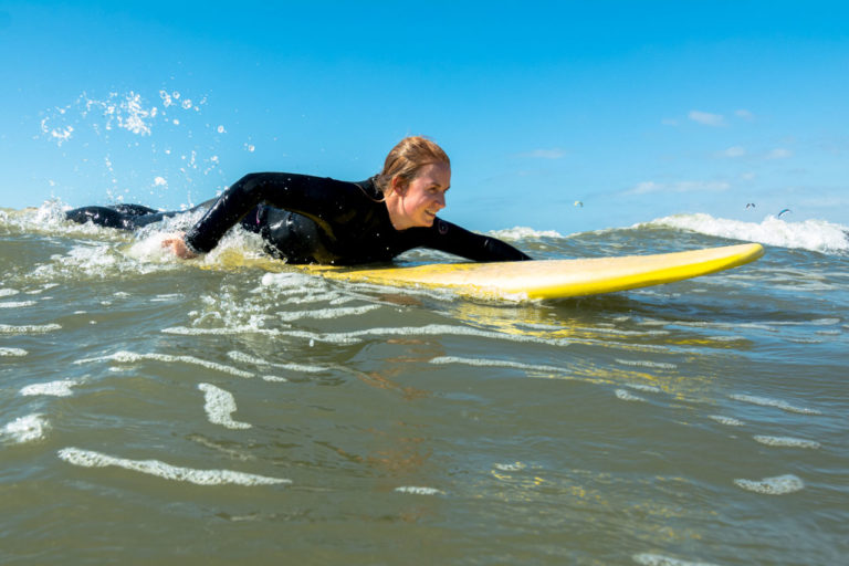 golfsurfen groepsuitje strand