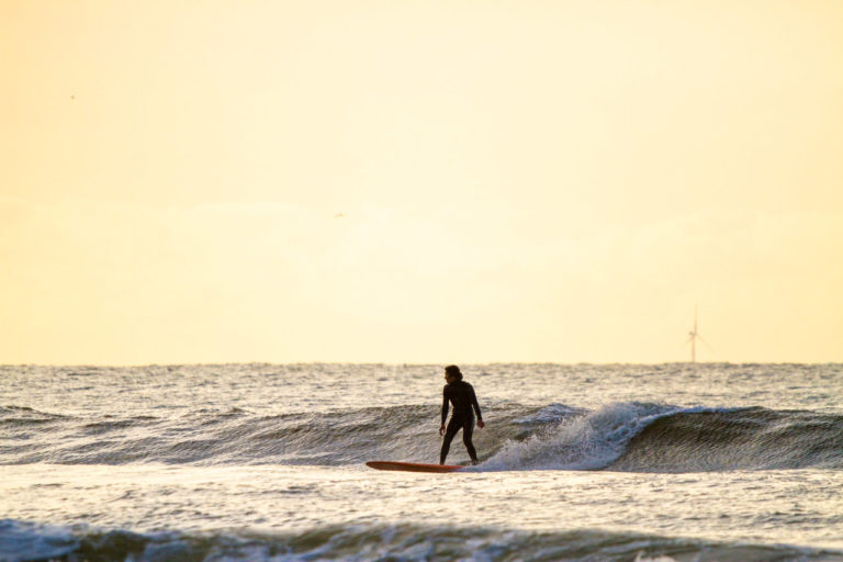 surfen tijdens surfclub
