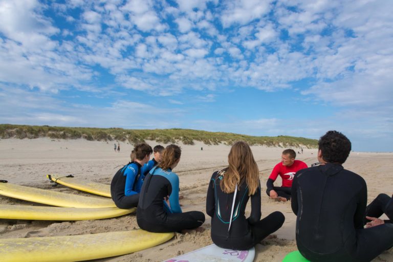 surfles voor kinderen op vlieland